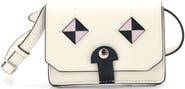 Pre-Owned Hermes Chien Card Holder with Strap Swift and Chevre Mysore