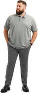 Regent Row Men's Big and Tall Casual Commuter Tech Polo