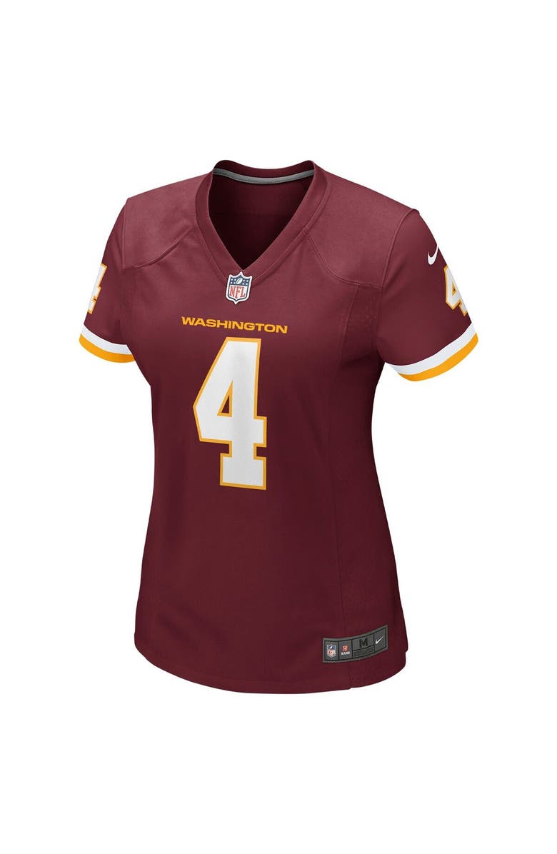 Nike Women's Nike Taylor Heinicke Burgundy Washington Football Team Game Jersey, Alternate, color, 