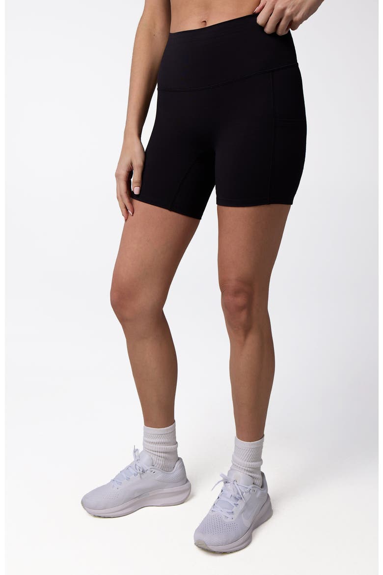 Women's Essential 5" High Rise Short, Alternate, color, Black