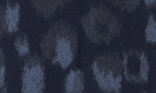 Rag & Bone Leopard Print Jersey T-shirt In Blue