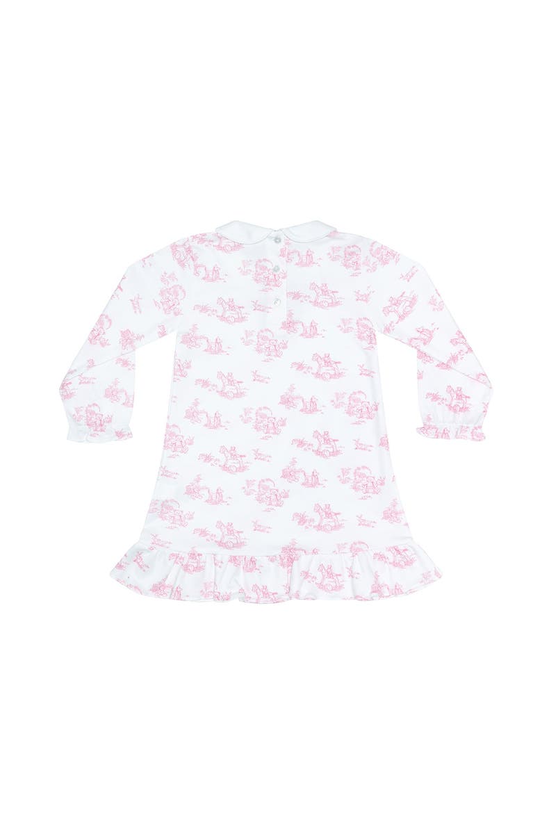 Nellapima Pink Toile LS Playtime - Toddler & Little Kid, Alternate, color, Pink
