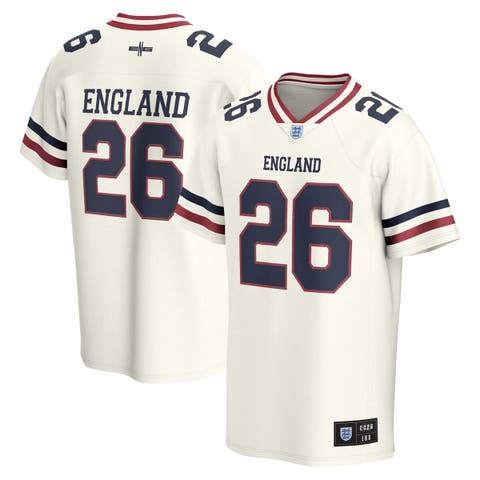 Men's Fanatics Cream England National Team Football Jersey