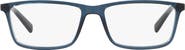 AX Armani Exchange 55mm Rectangular Optical Glasses
