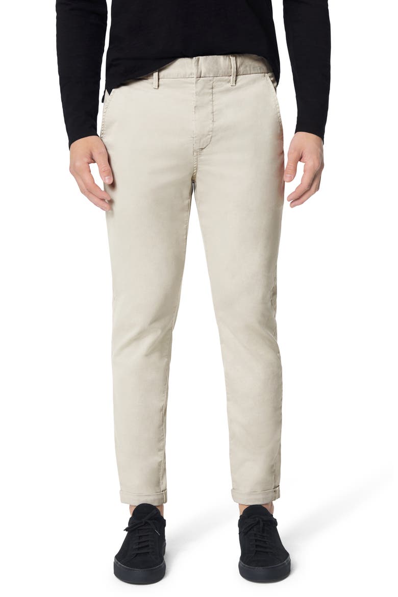 The Soder Slim Fit Flat Front Khakis, Main, color, KHAKI WHEAT