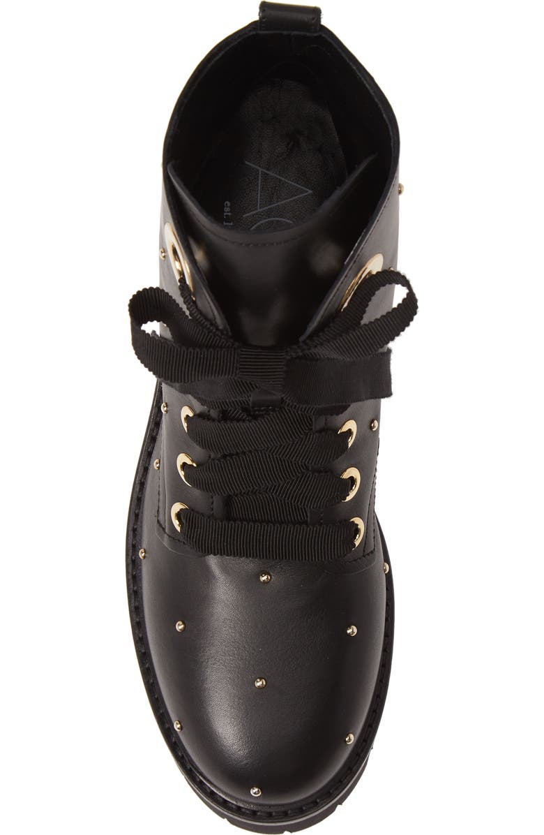 AGL Studded Combat Boot, Alternate, color,