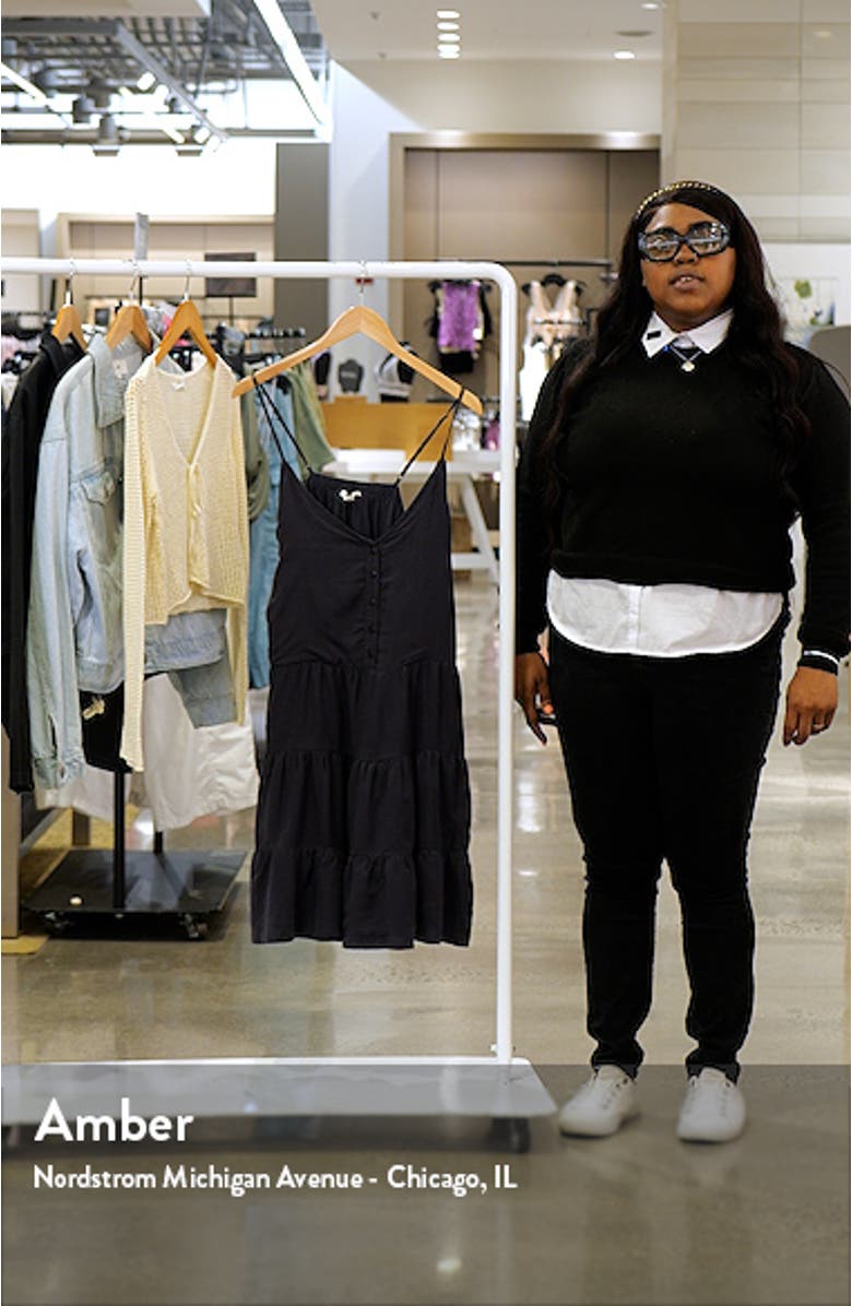 Shannon Tiered Crinkled Mini Sundress, sales video thumbnail