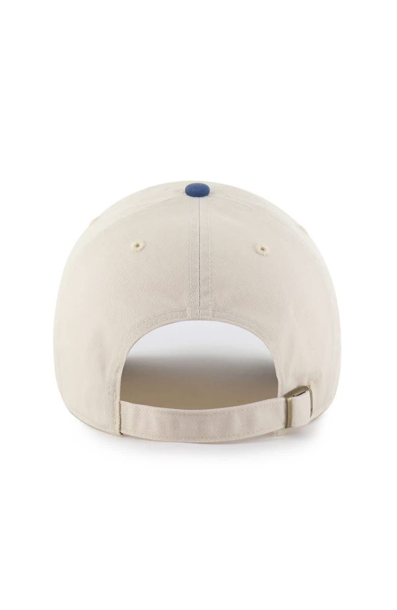 '47 Men's '47  Natural/Blue San Diego Padres Two-Tone Fashion Clean Up Adjustable Hat, Alternate, color, Natural