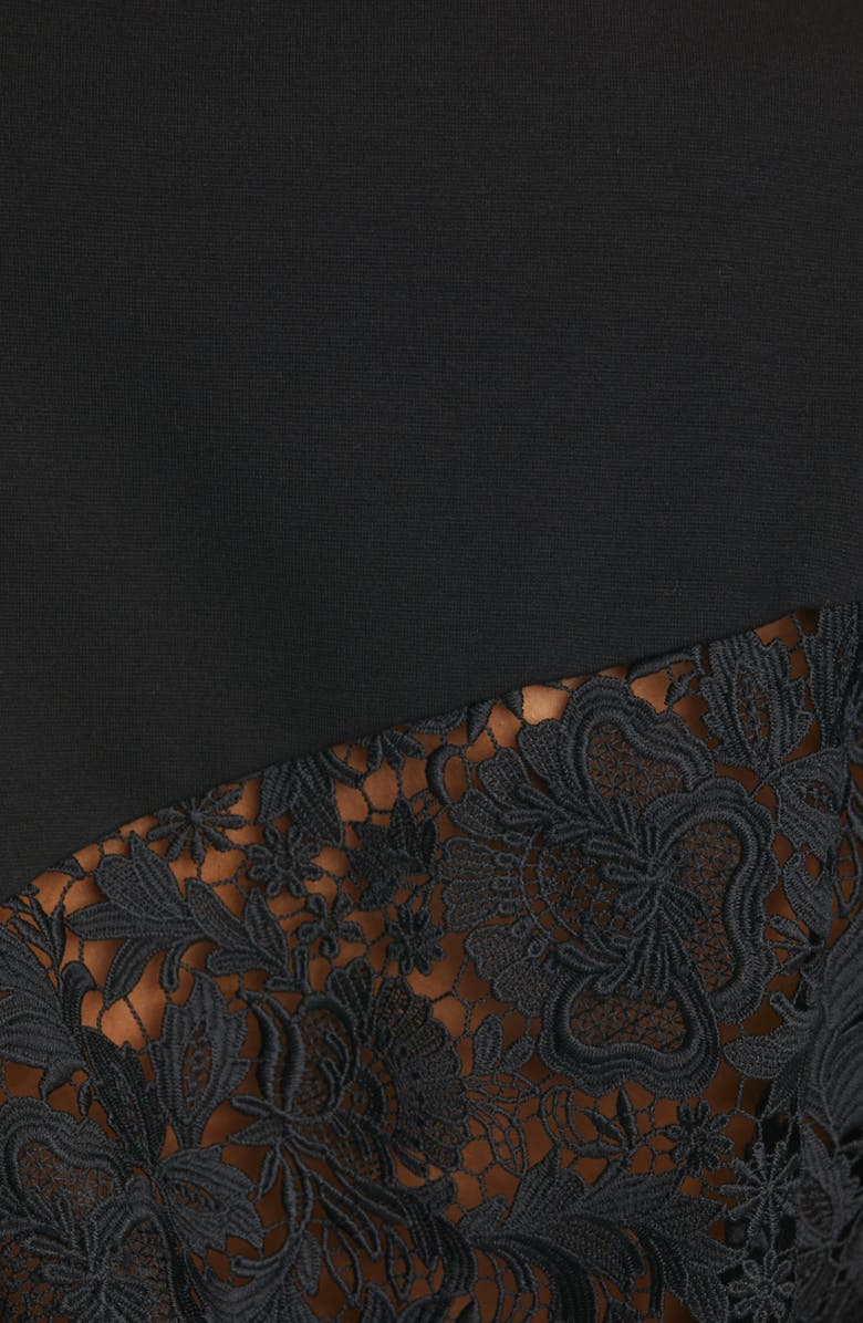 MONSE Lace Drawstring T-Shirt, Alternate, color, 