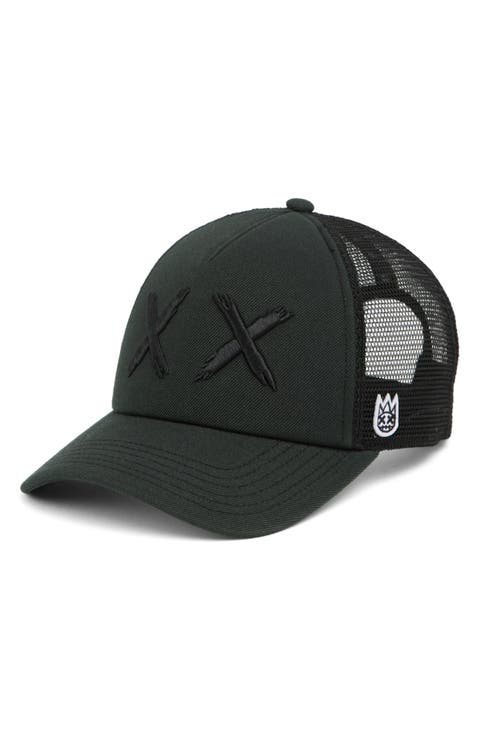 Embroidered Mesh Back Trucker Cap