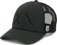 Cult of Individuality Embroidered Mesh Back Trucker Cap