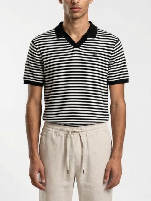 Milton Striped Polo Shirt