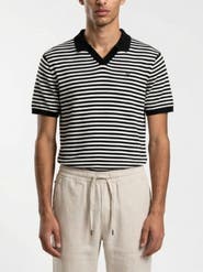 Walker & Hunt Milton Striped Polo Shirt