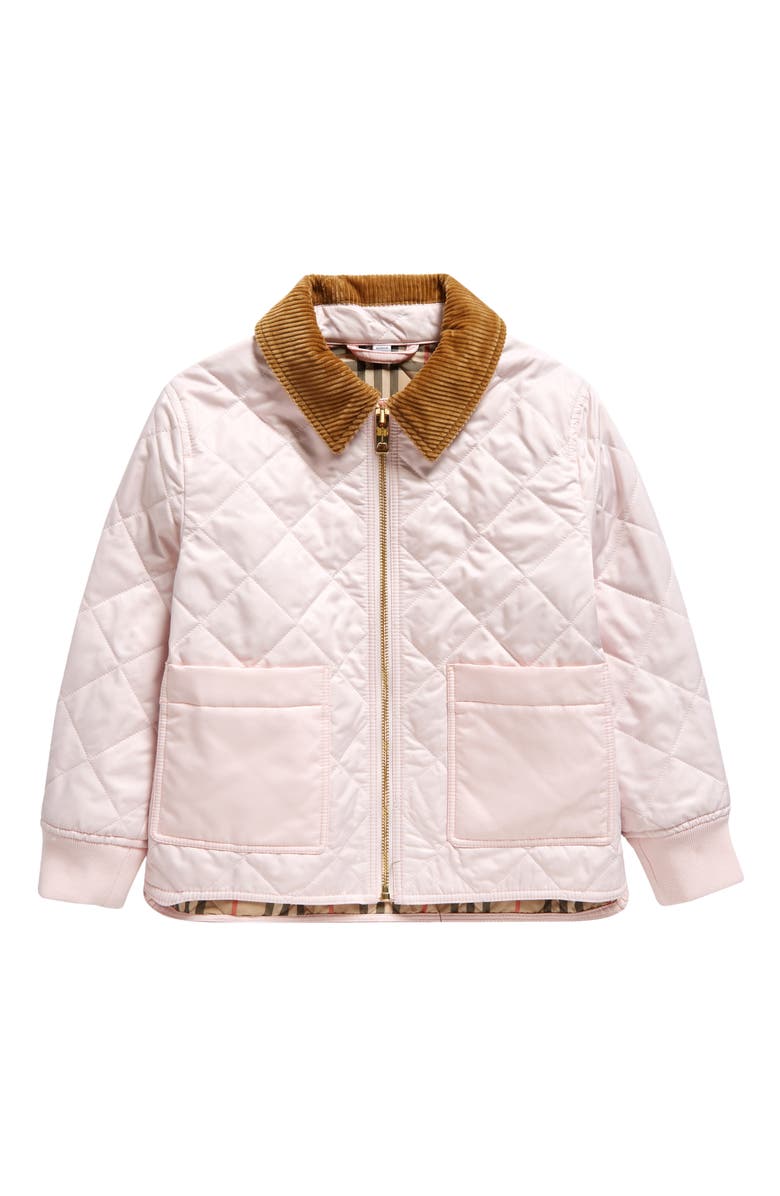Burberry Kids' Otis Quilted Jacket, Main, color, 