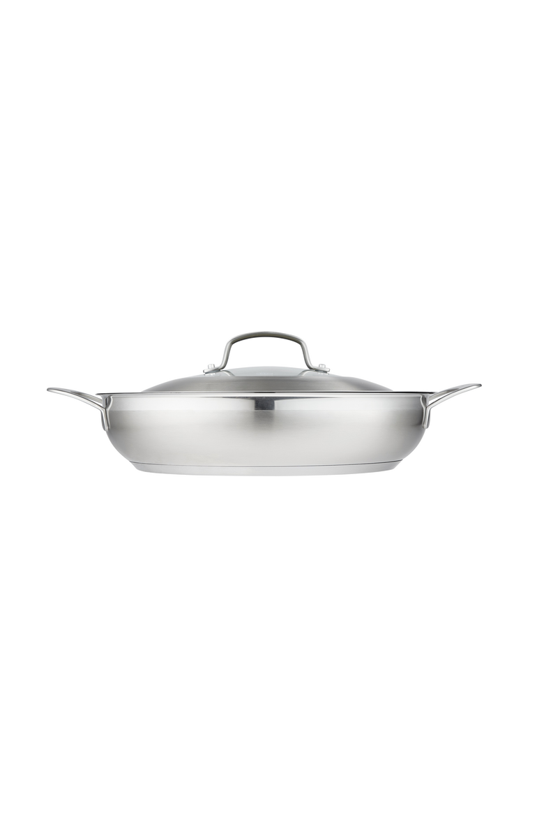 iD3® SS 4 Qt. Chef Pan, Alternate, color, SILVER