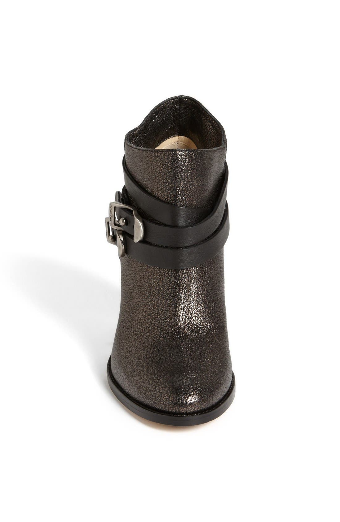 'Melba' Bootie, Alternate, color, BLACK/ ANTHRACITE