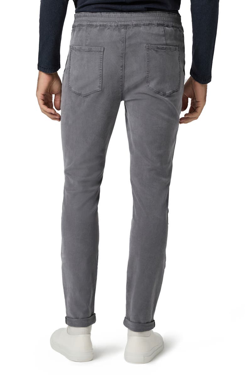 PAIGE Fraser Drawstring Tapered Brushed Twill Pants, Alternate, color,