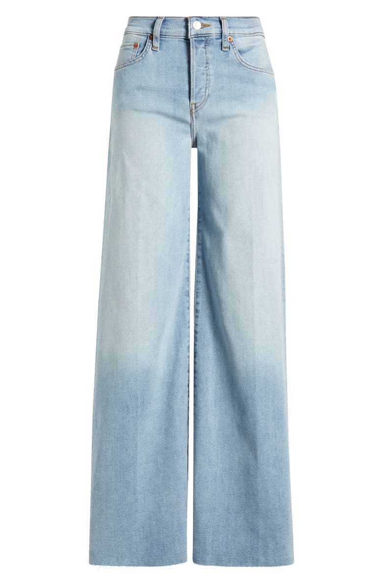 Re/Done Palazzo Jeans, Alternate, color, Cielito