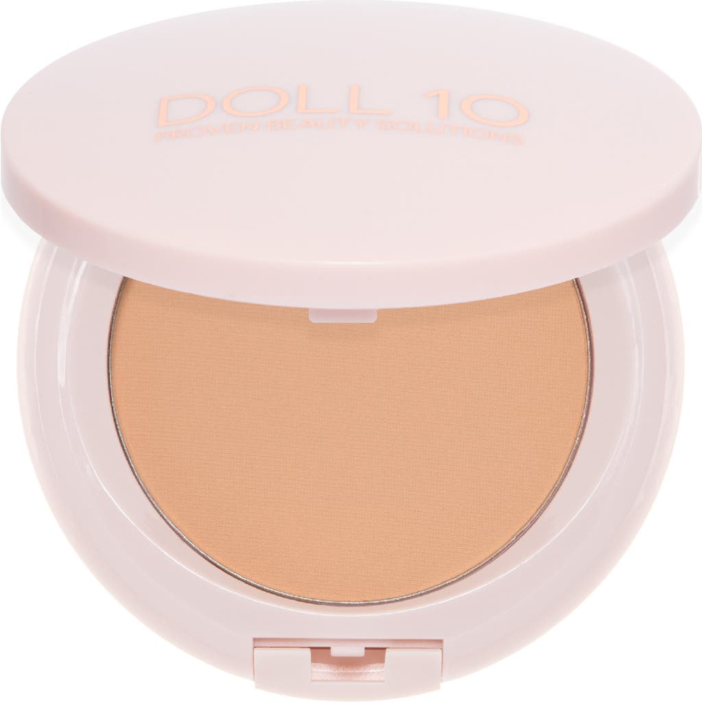 Doll 10 Beauty Tce Super Coverage Talc-free Serum Powder With Ceramides In Light/medium