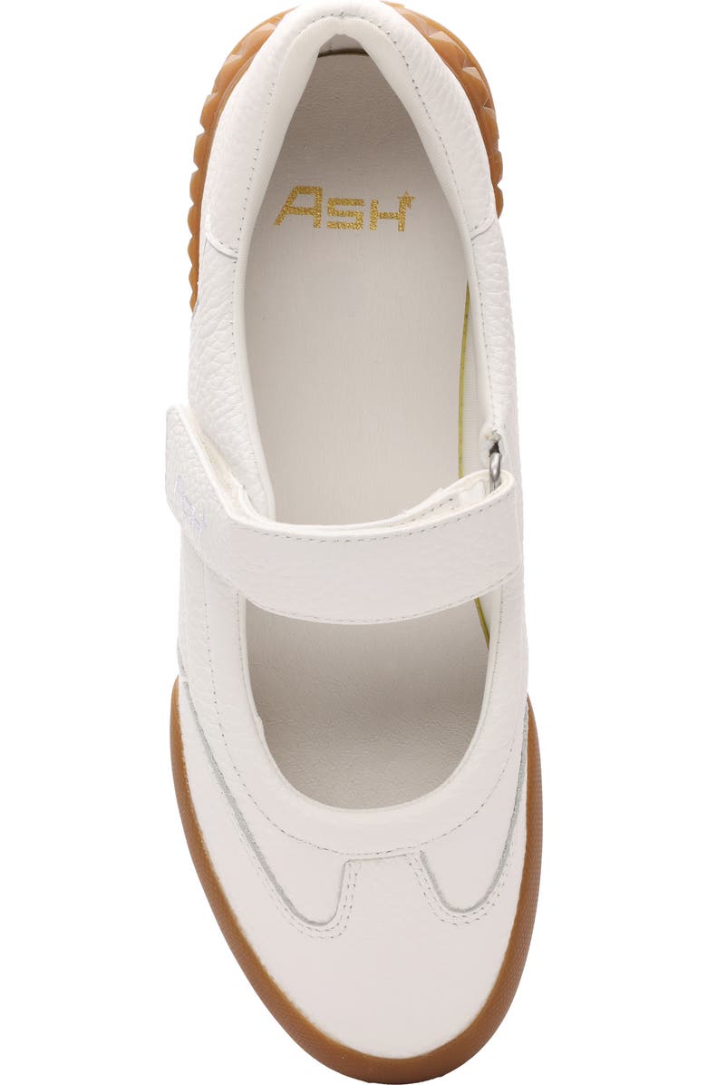 Ash Pure Mary Jane Leather Sneaker, Alternate, color, White