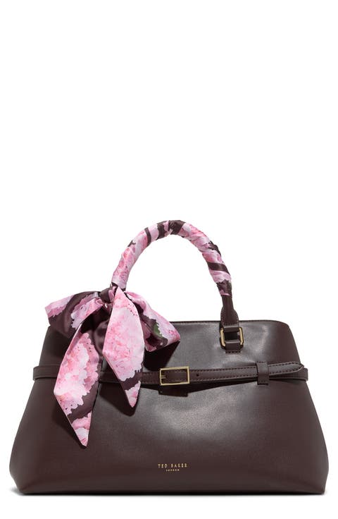 Cameron Scarf Wrapped Handheld Bag