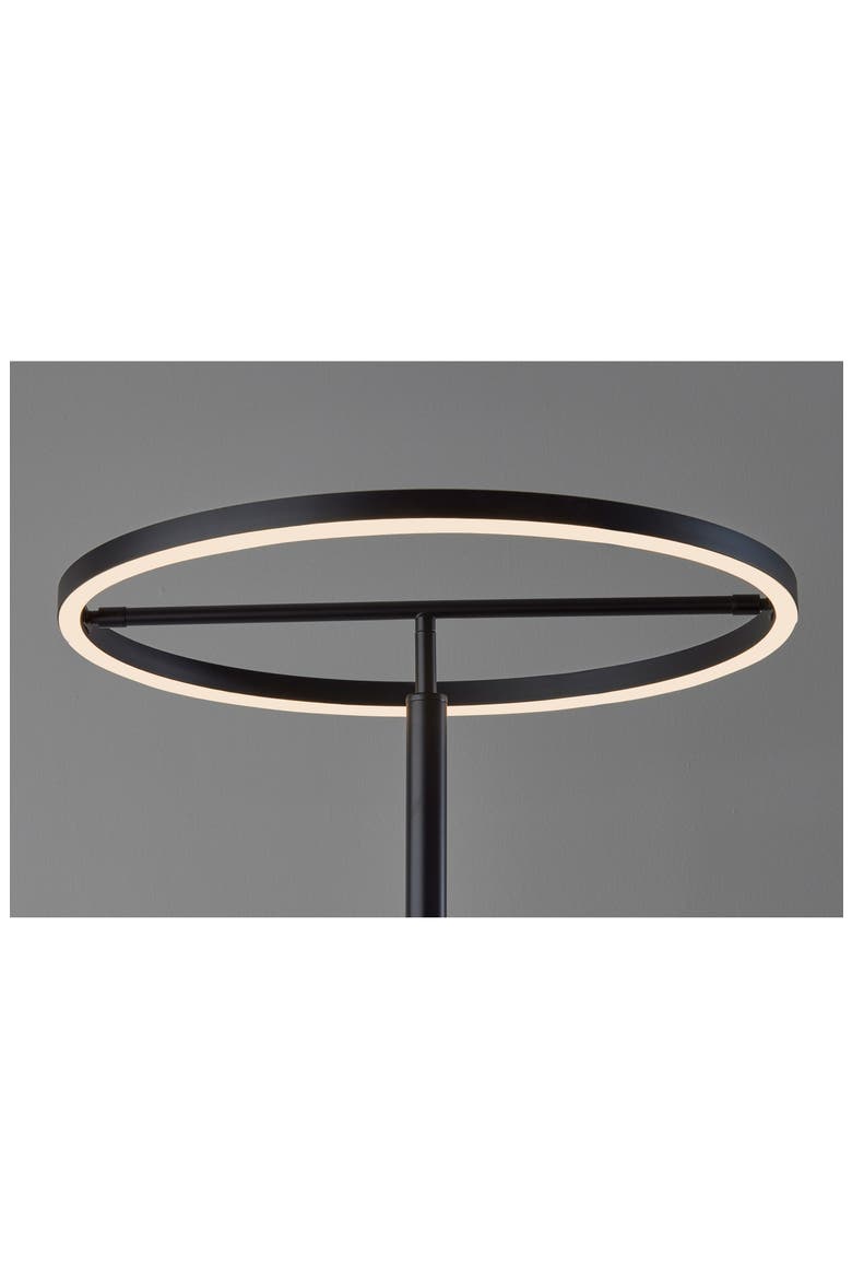 Falcon Smart LED Floor Lamp, Alternate, color, BLACK