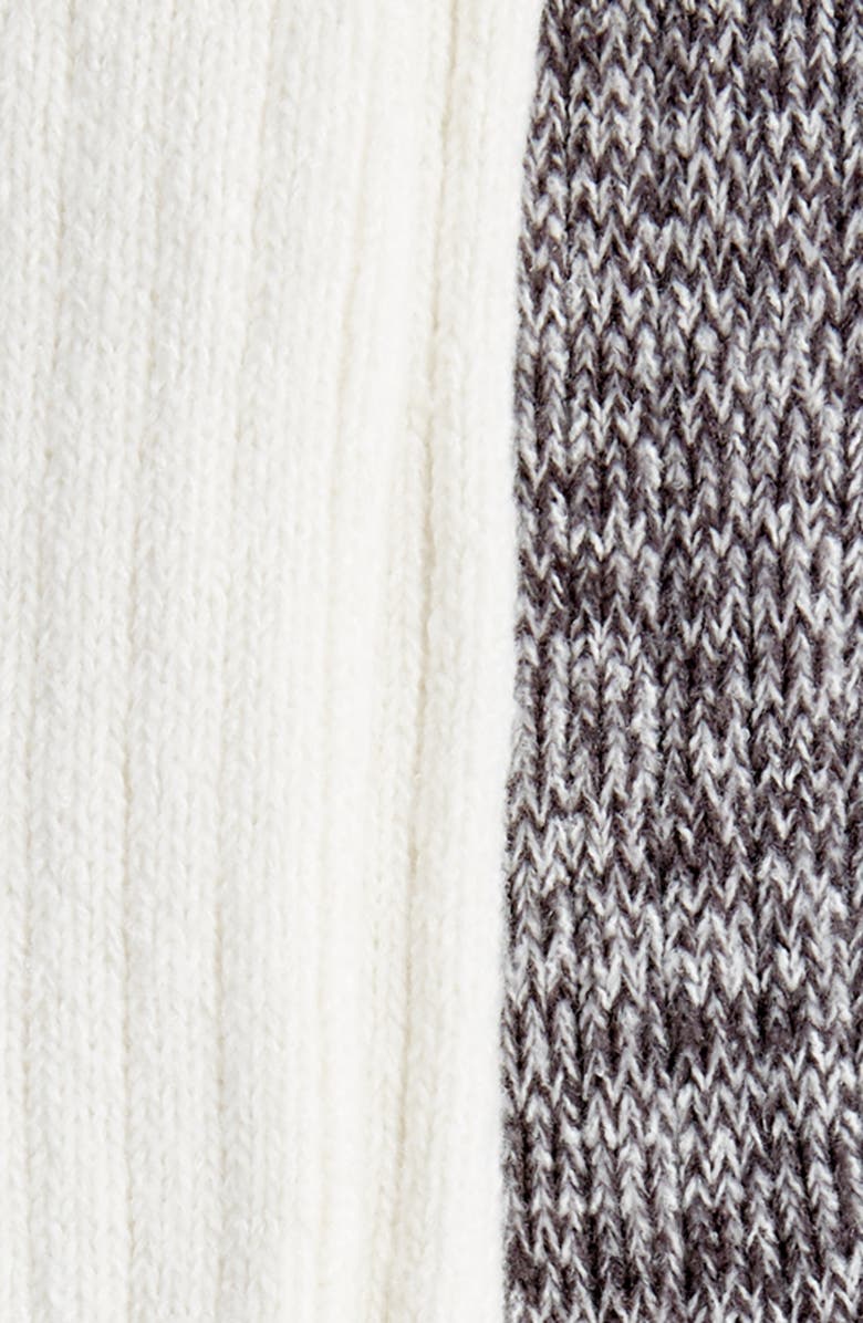 UGG<sup>®</sup> 2-Pack Slouchy Ribbed Crew Socks, Alternate, color,