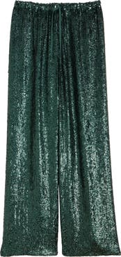 Dries Van Noten Puvis Sequin Drawstring Pants