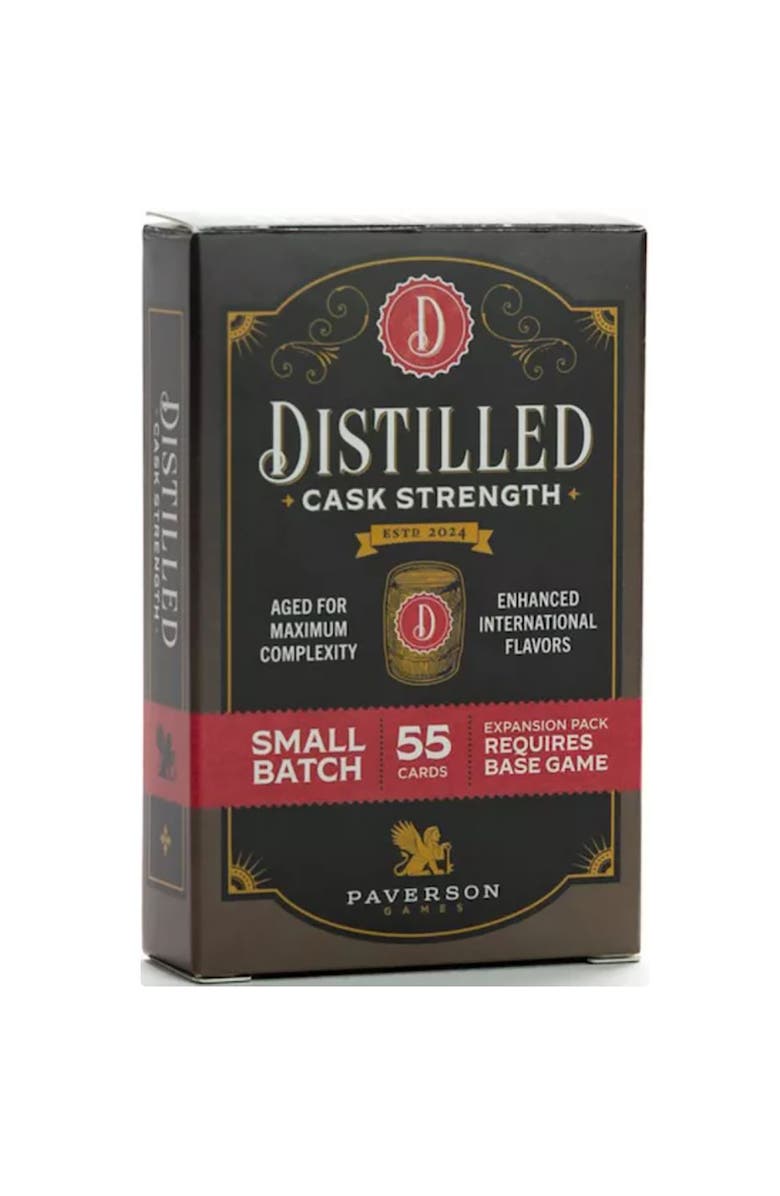 Paverson Games Distilled Cask Strength 55 Card Mini Expansion, Ages 14+, Main, color,