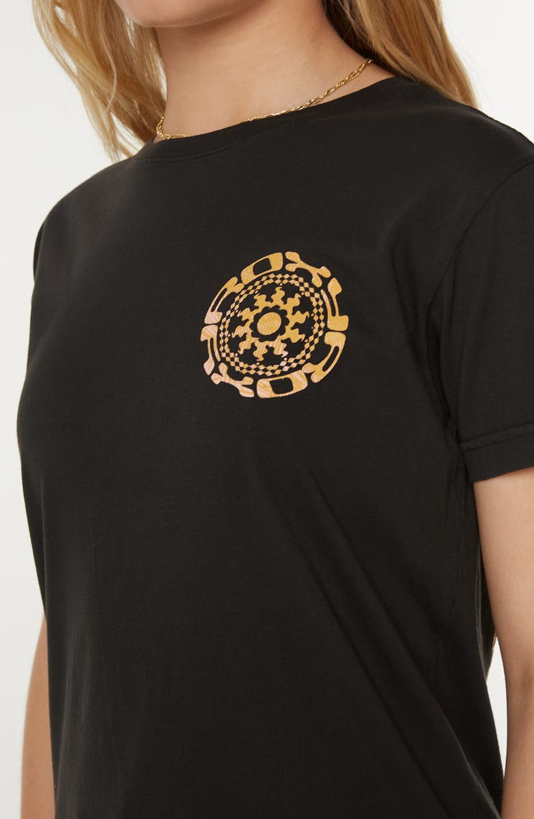 Roxy They See Me Cotton Graphic T-Shirt, Alternate, color, Phantom Theysee Me