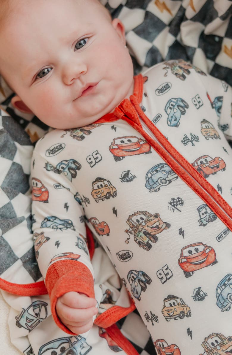 Copper Pearl Pixar Cars Convertible Zip-Up Footie, Alternate, color, Pixar Cars