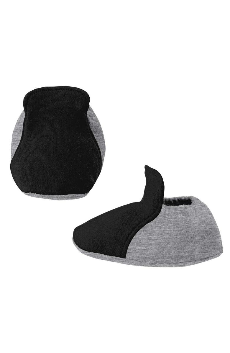 Outerstuff Newborn & Infant Black/Heather Gray Chicago White Sox Little Champ Three-Pack Bodysuit Bib & Booties Set, Alternate, color, Black