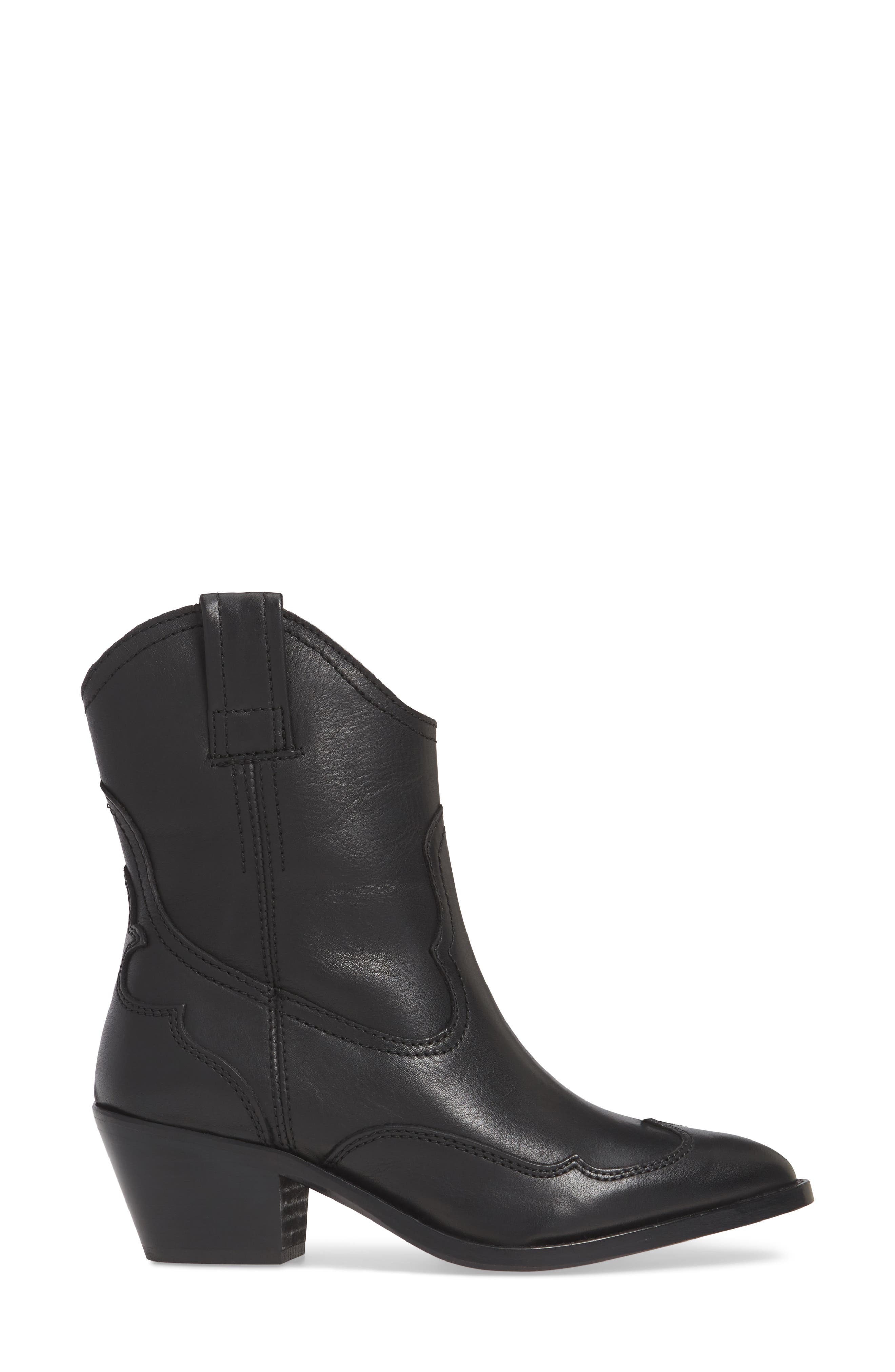 AllSaints Shira Western Boot, Alternate, color, 