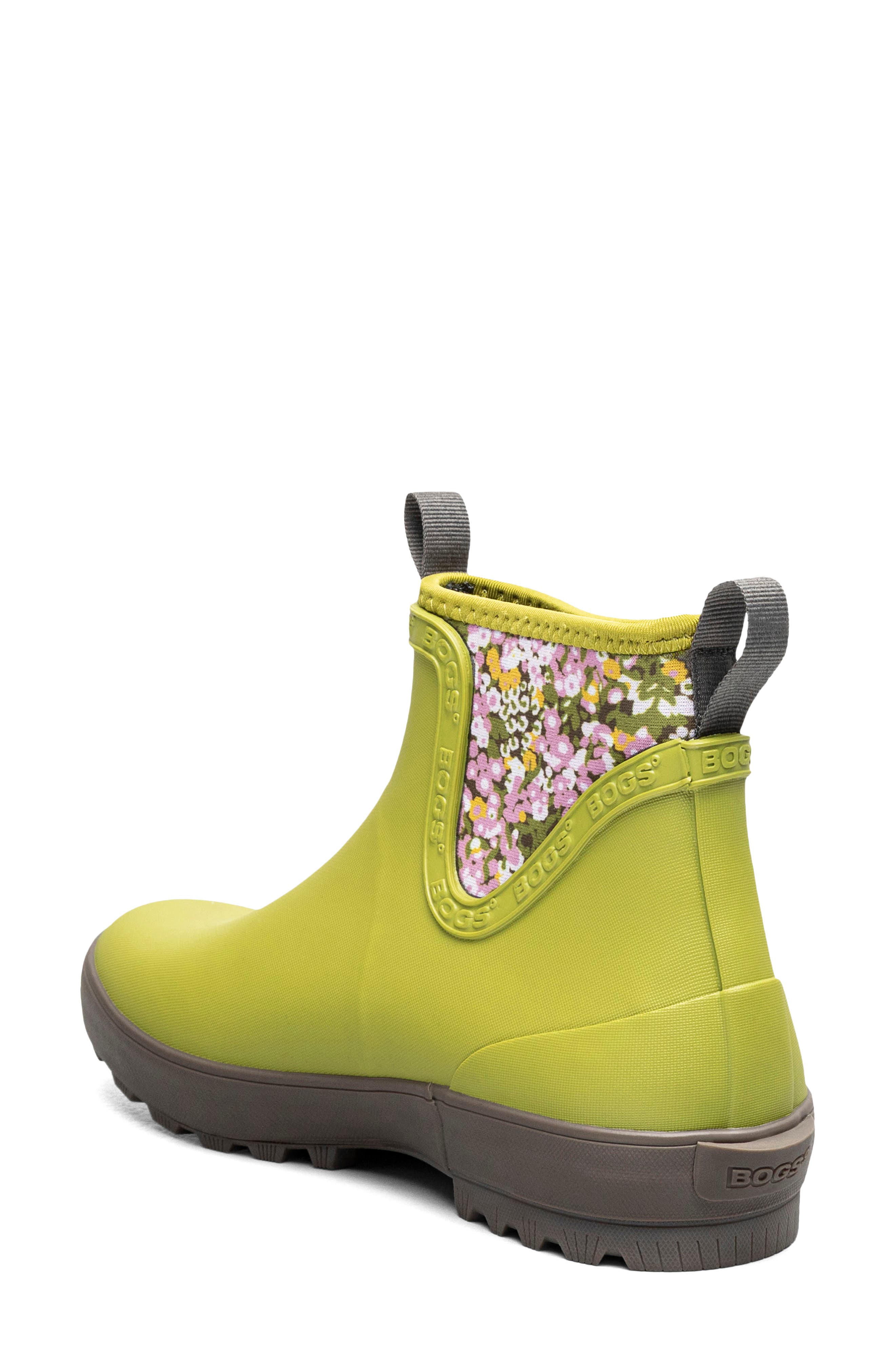 Harper Waterproof Chelsea Rain Boot, Alternate, color, KIWI