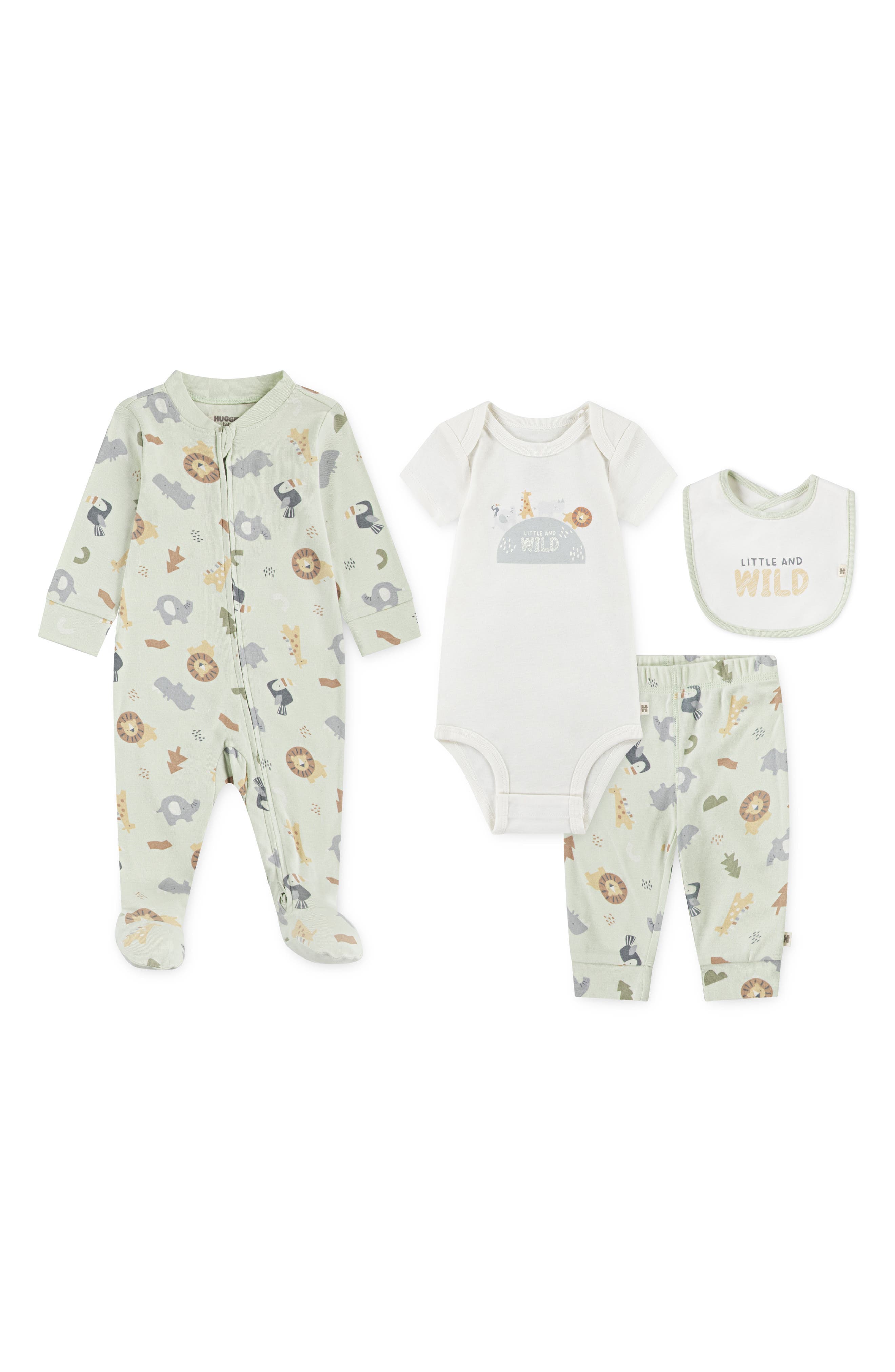 4-Piece Assorted Organic Cotton Set