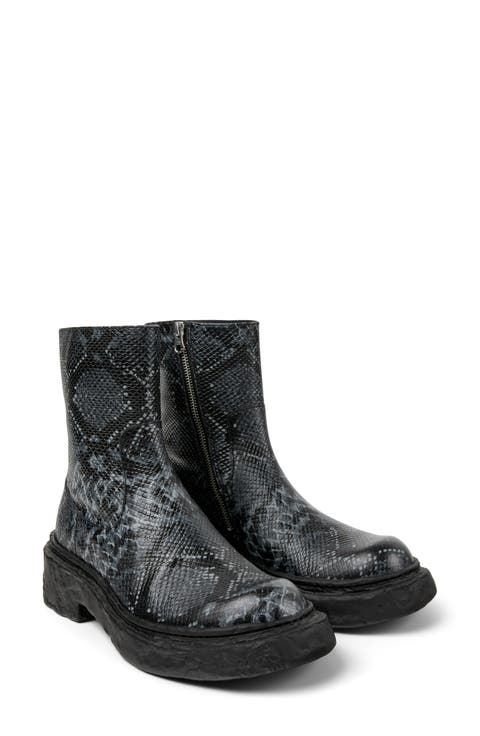 Lab Vamonos Snakeskin Embossed Boot (Women)