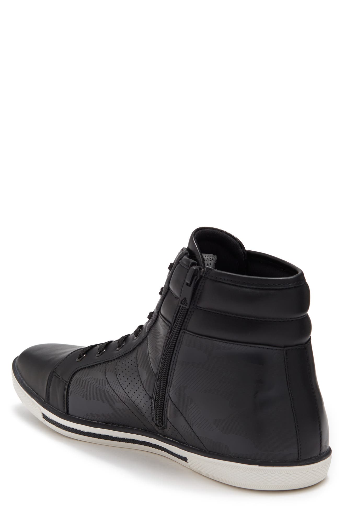 Cesar High Top Sneaker, Alternate, color, BLACK CAMO