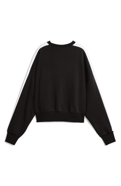 Puma T7 Oversize Crewneck Sweatshirt In Blue
