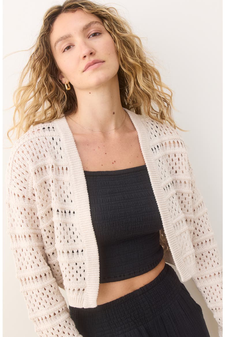 Anacapa Open Stitch Cardigan, Alternate, color, CALICO