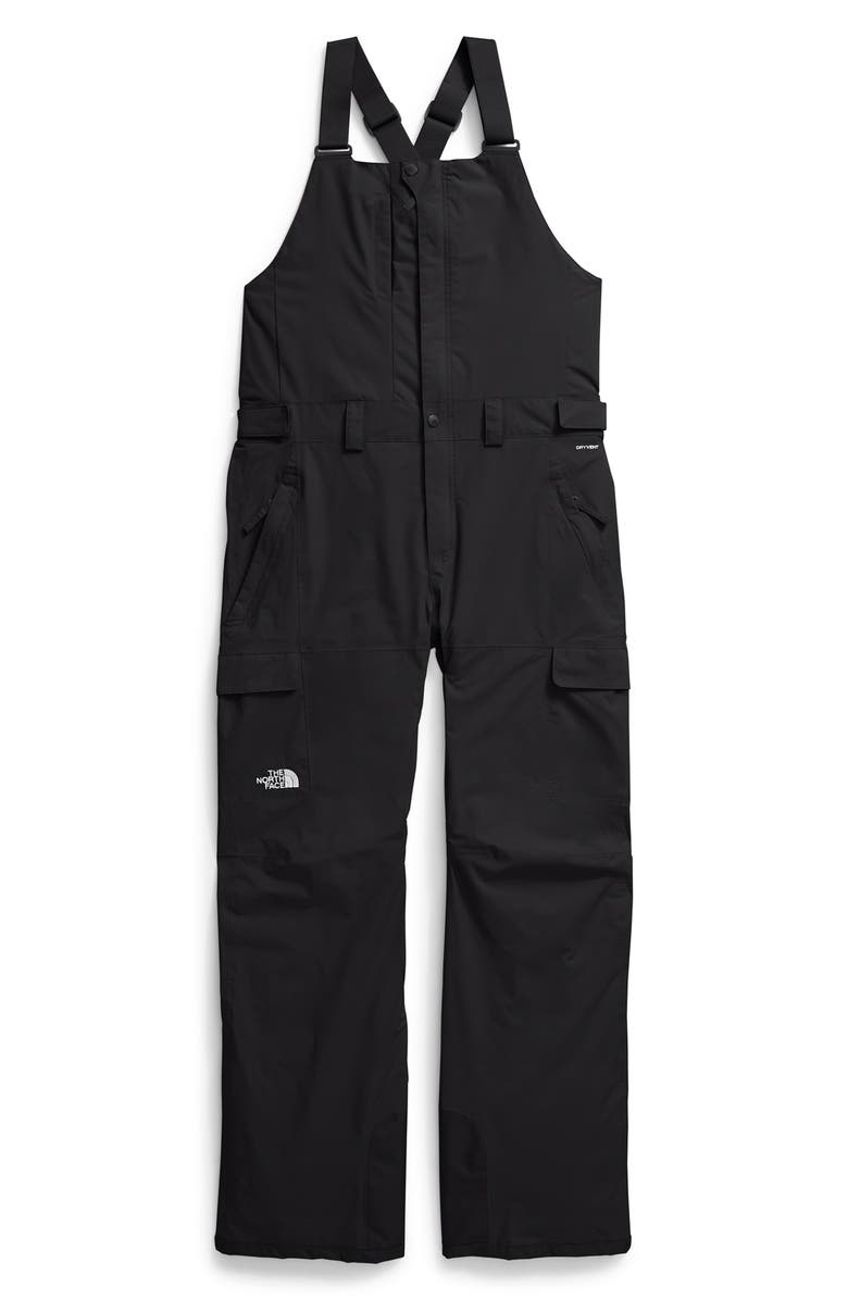 The North Face Freedom Waterproof Snow Bibs, Alternate, color, Tnf Black-Npf