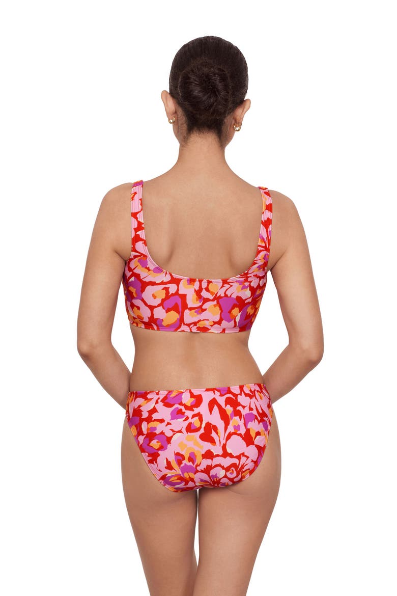 Longline Tank Bikini Set, Alternate, color, Flutter By