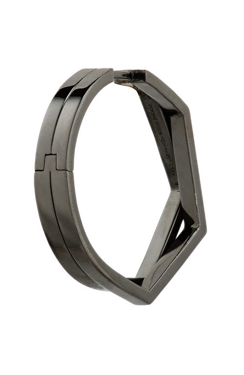 Repossi Antifer 2-row Diamond Pavé Huggie Hoop Earring In Multi