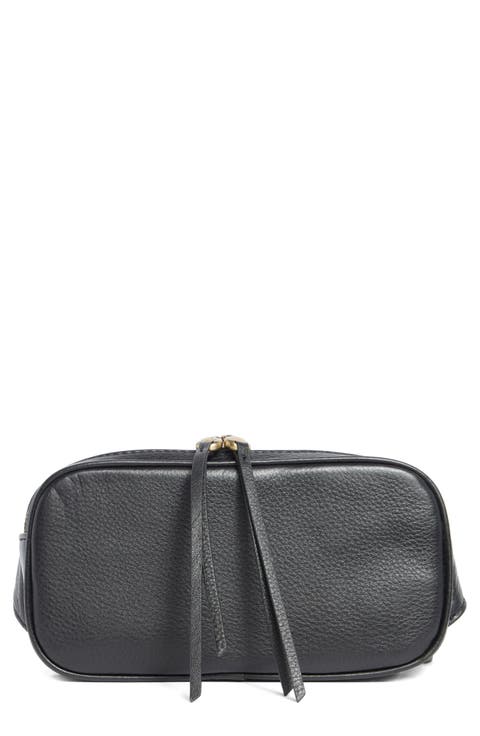 Shaker Leather Belt Bag