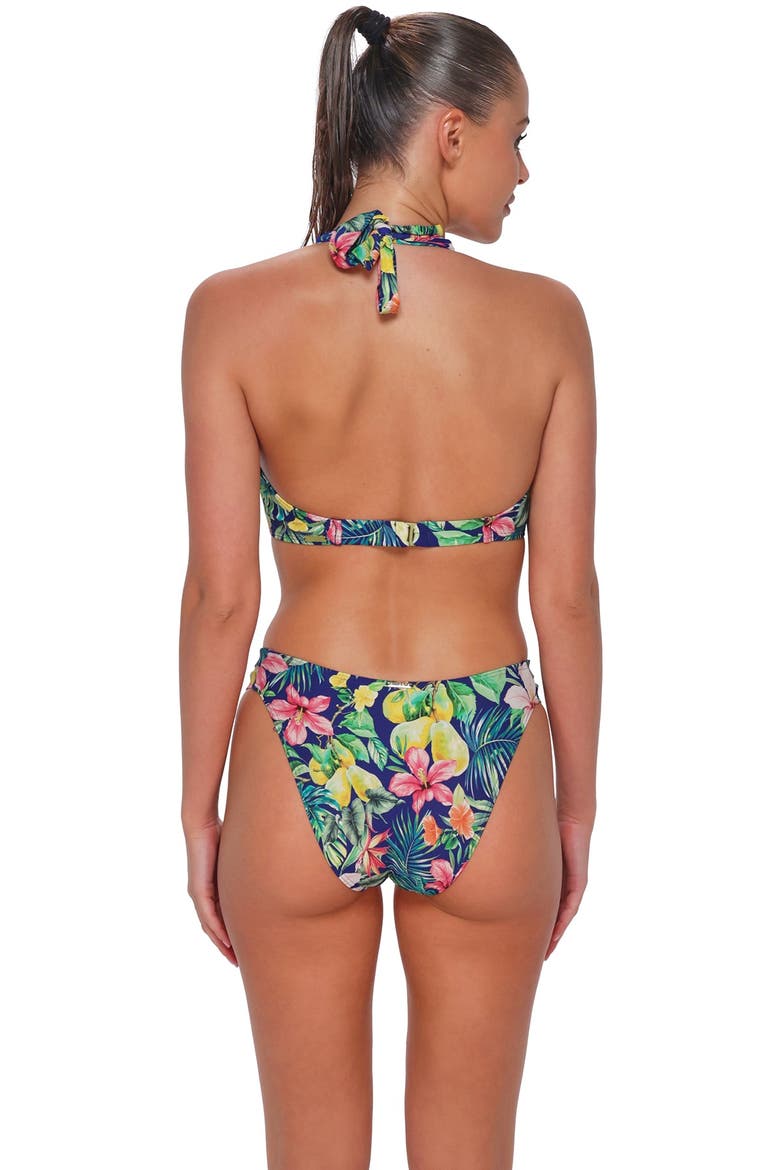 Dora Double Tab Bikini Swim Bottoms, Main, color, SEASIDE HARVEST