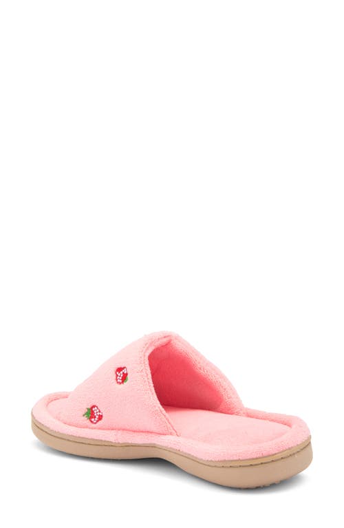 Shop Isotoner Fruit Embroidered Slide Slipper