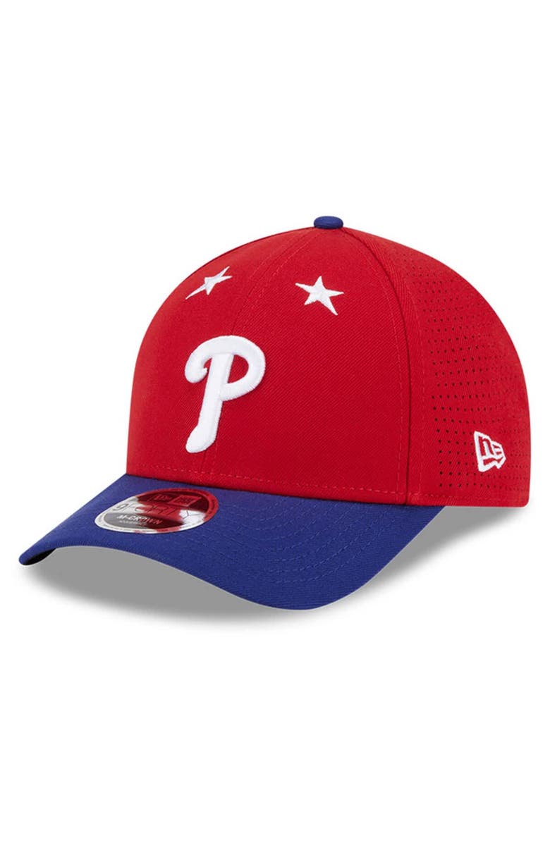 New Era Men's New Era Red/Royal Philadelphia Phillies 2025 MLB All-Star Game 9FORTY M-Crown Adjustable Hat, Alternate, color, Red