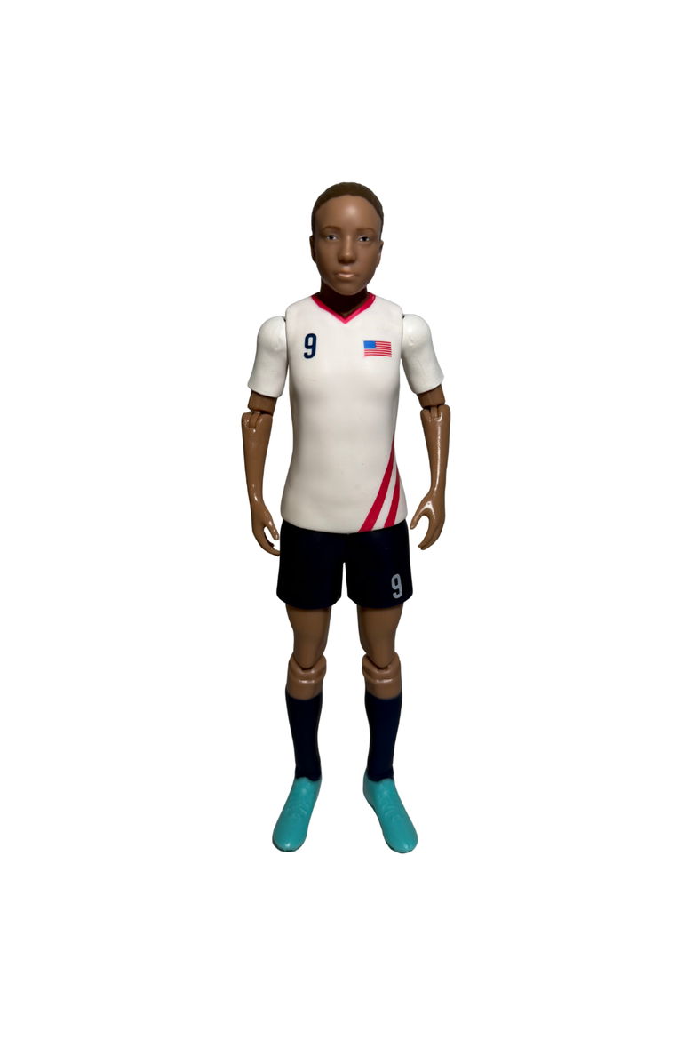 SOCKERS USWNT Mal Swanson 8" Collectible Soccer Action Figure, Alternate, color, White