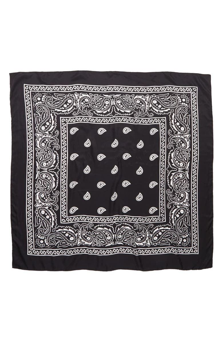 Lulla Collection by Bindya 'Bandana' Silk Scarf, Alternate, color, 