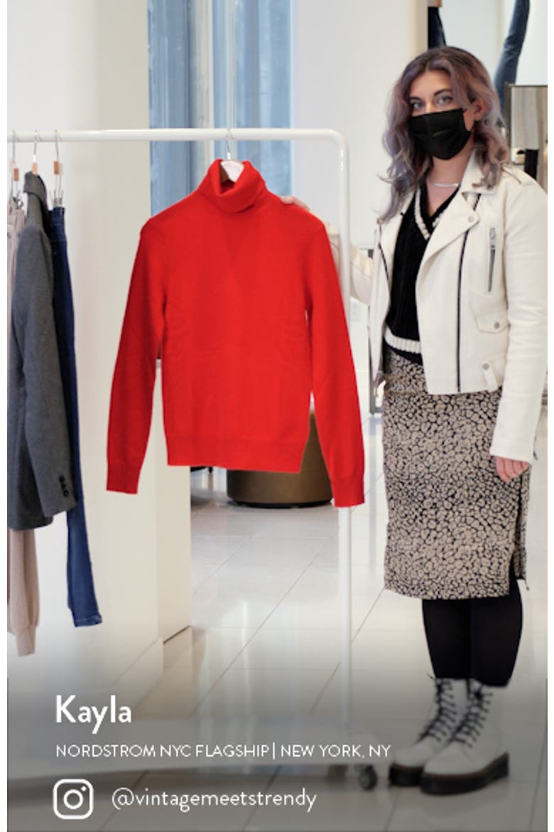 Cashmere Turtleneck Sweater video