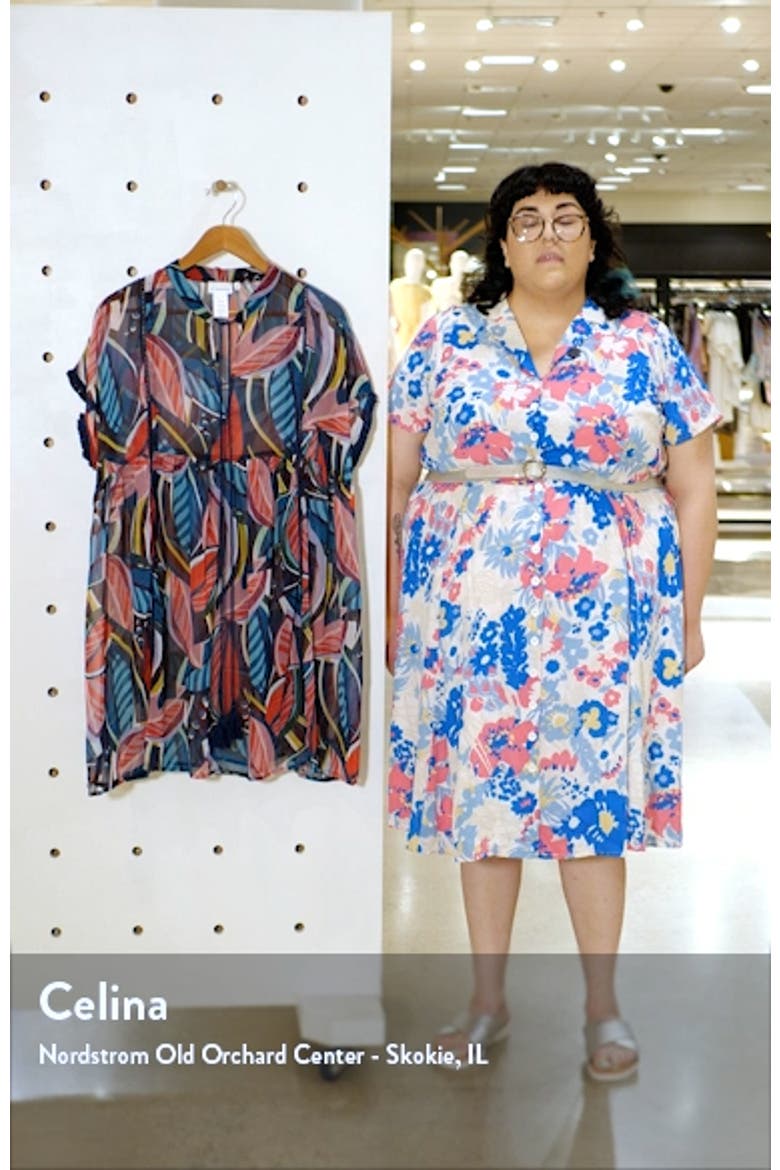 Absolutely Fabulous Chiffon Cover-Up Dress video